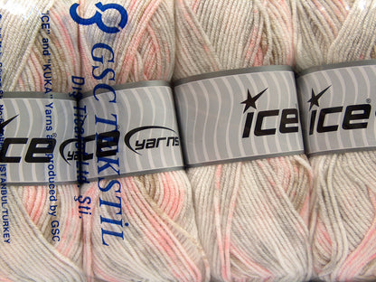 Happy Baby White, Light Pink, Light Grey, Beige fnt2-70873