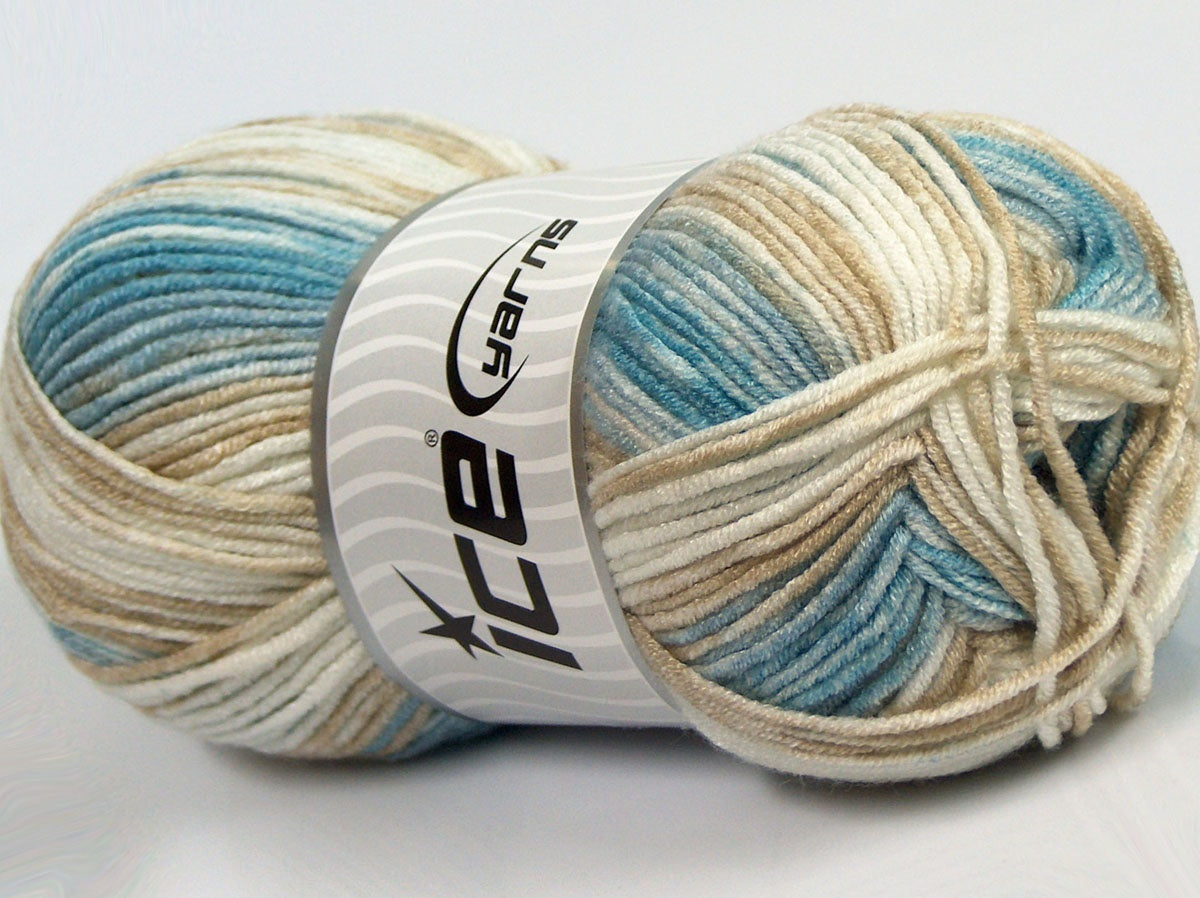 Happy Baby Turquoise, Light Camel, Light Cream fnt2-71175