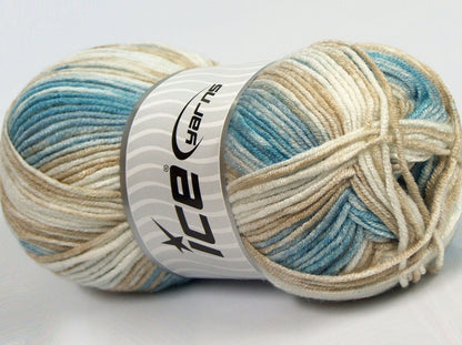 Happy Baby Turquoise, Light Camel, Light Cream fnt2-71175