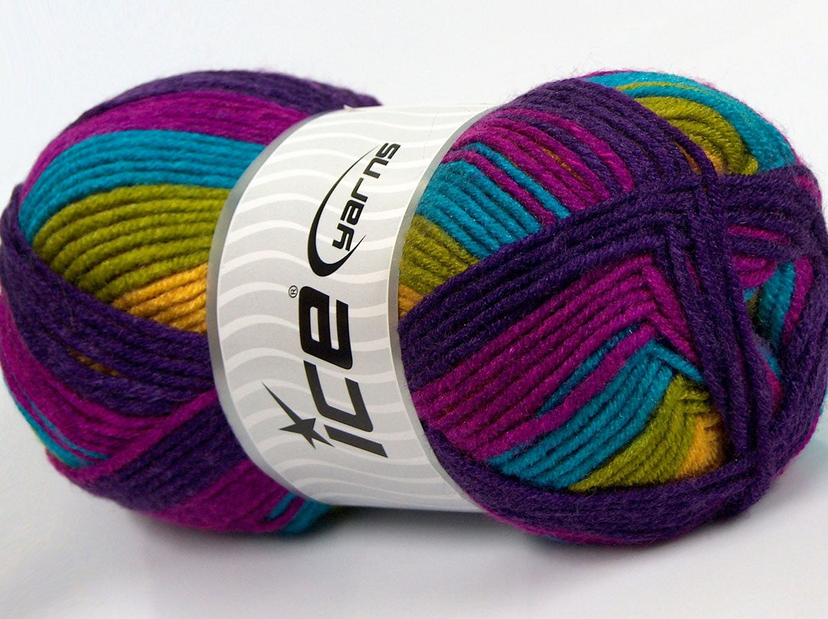 Nice Baby Maroon, Fuchsia, Gold, Orange, Green, Turquoise fnt2-71179