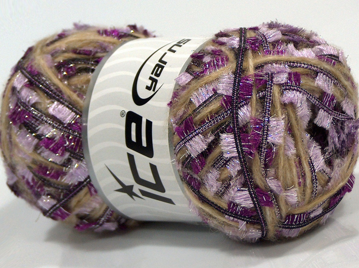 Custom Blend Light Camel, Purple, Light Lilac fnt2-71255