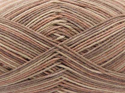 Ice Yarns Baby Summer Color – Kahverengi Tonları – %50 Pamuk, %50 Akrilik