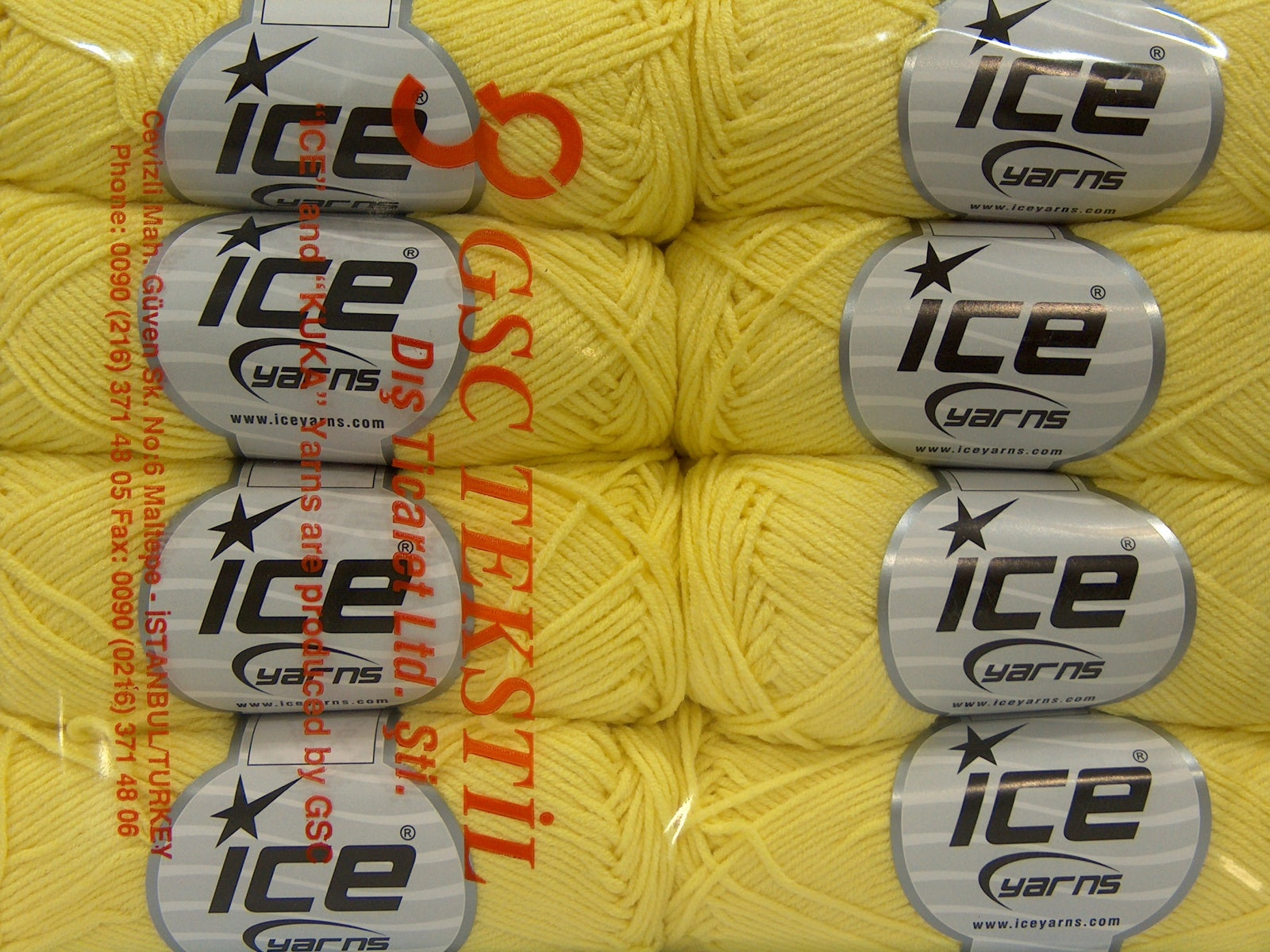 Lorena Bamboo Lemon Yellow fnt2-71369