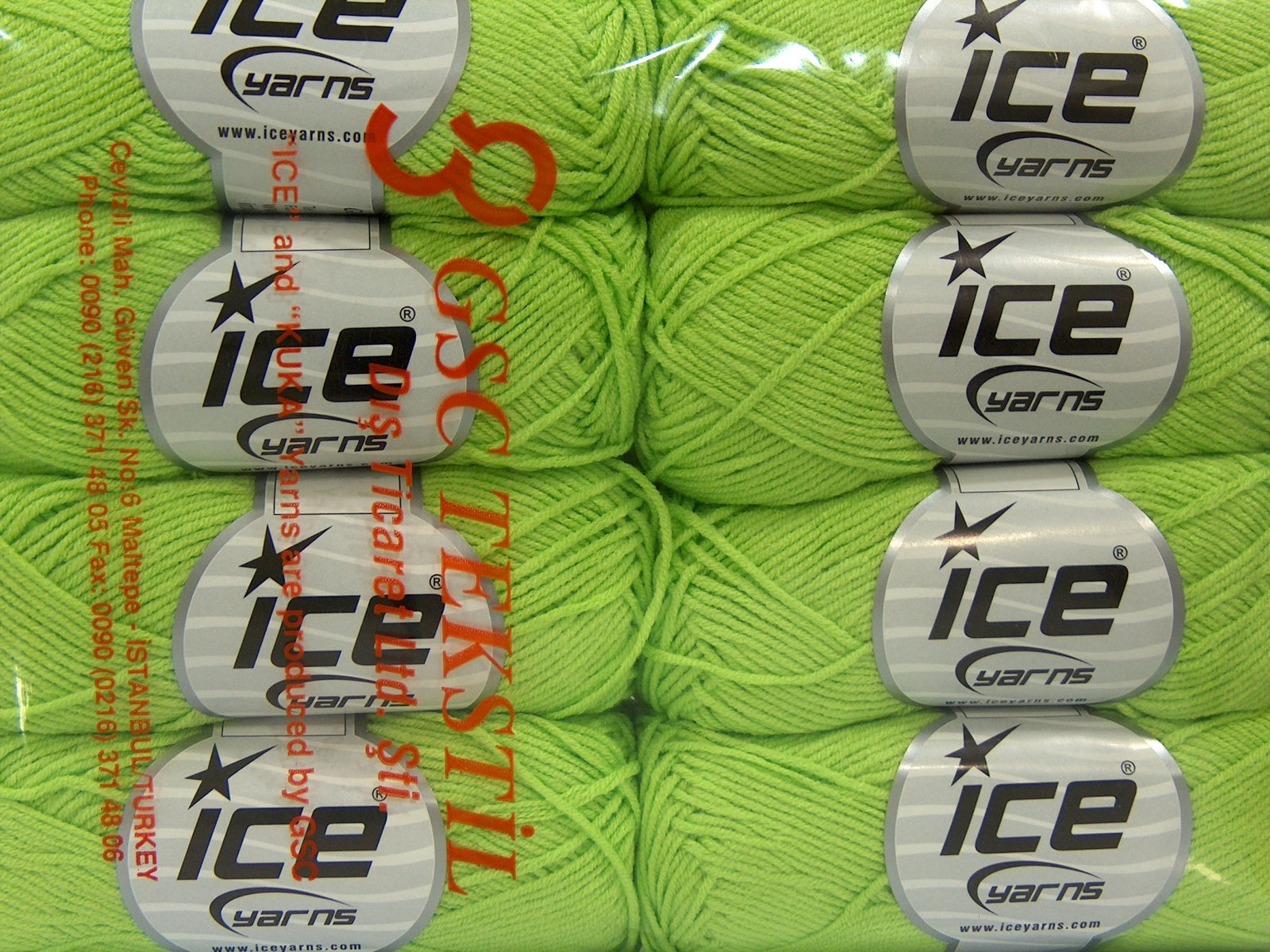 Lorena Bamboo Neon Green fnt2-71382