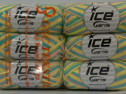 Baby Summer Color Turquoise, Pink, Yellow fnt2-71421