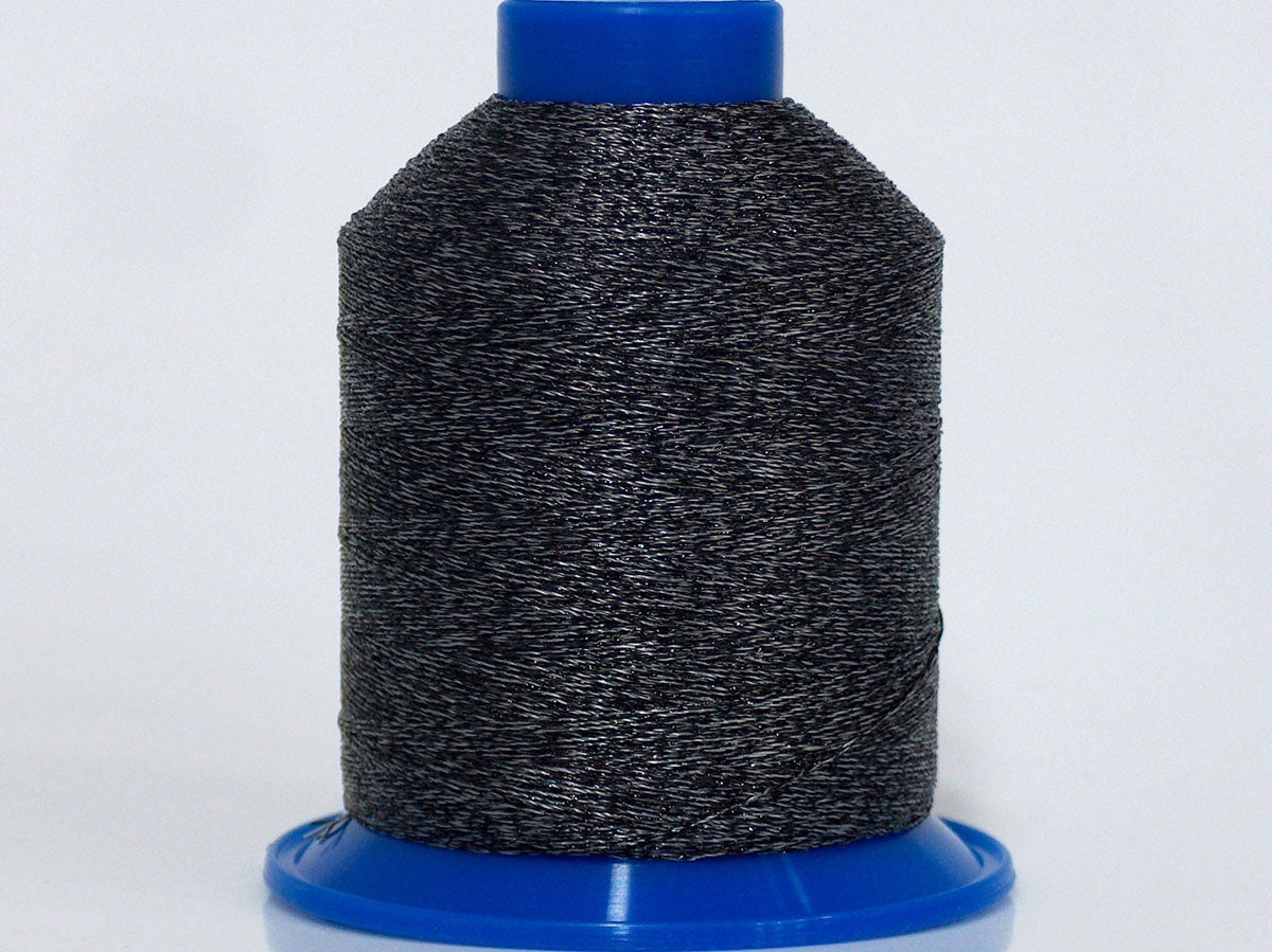 Metallic Thread Cone Grey, Black fnt2-71723