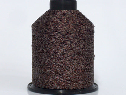 Metallic Thread Cone Copper, Camel fnt2-71724