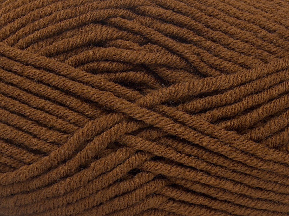 Wool Superbulky Dark Brown fnt2-71986