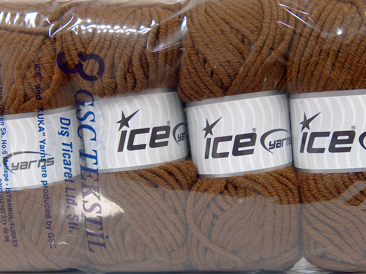 Wool Superbulky Dark Brown fnt2-71986