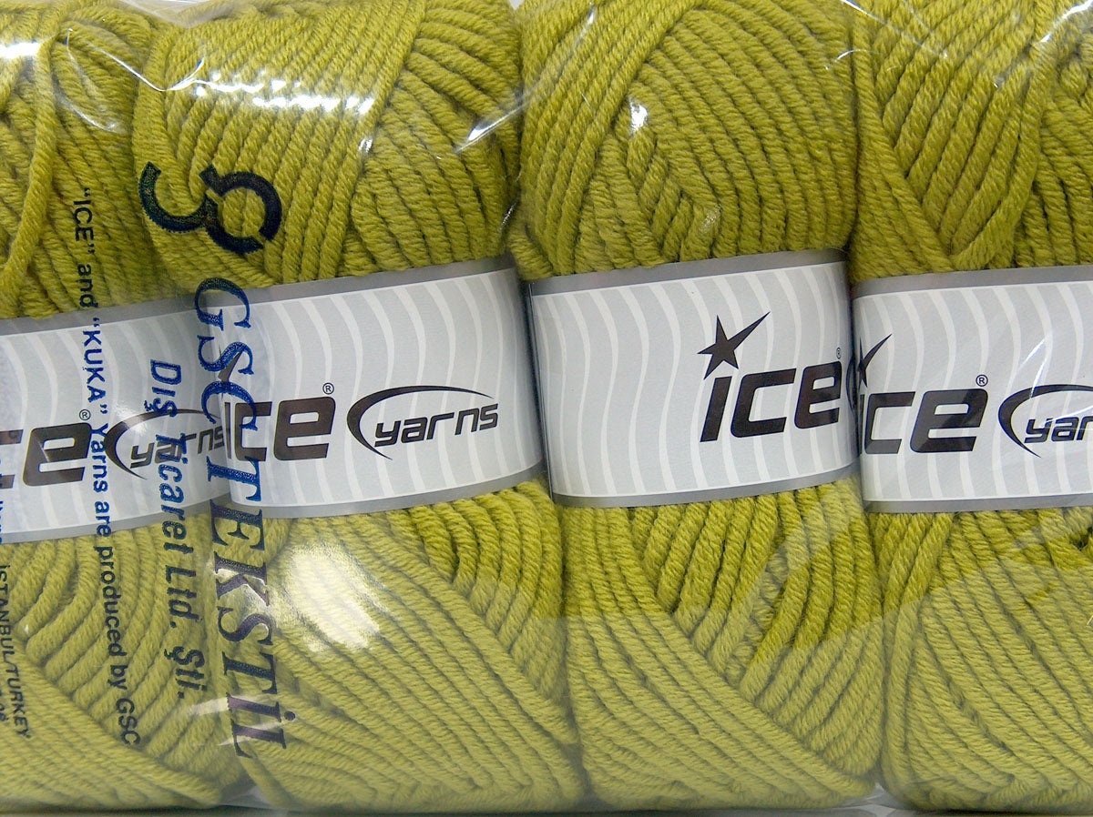 Wool Superbulky Light Green fnt2-71989