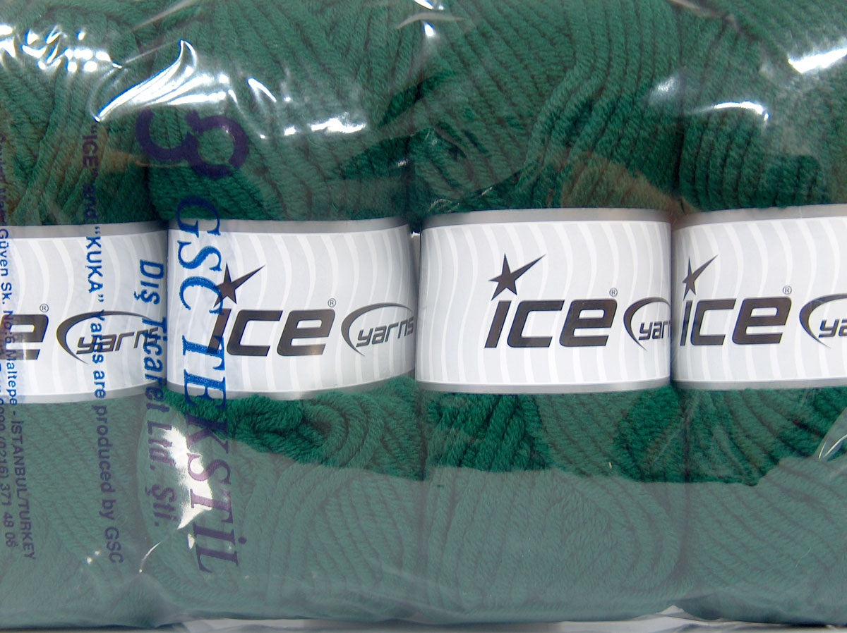 Wool Superbulky Dark Green fnt2-71992