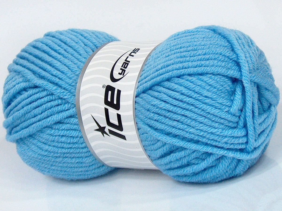 Wool Superbulky Light Blue fnt2-72004