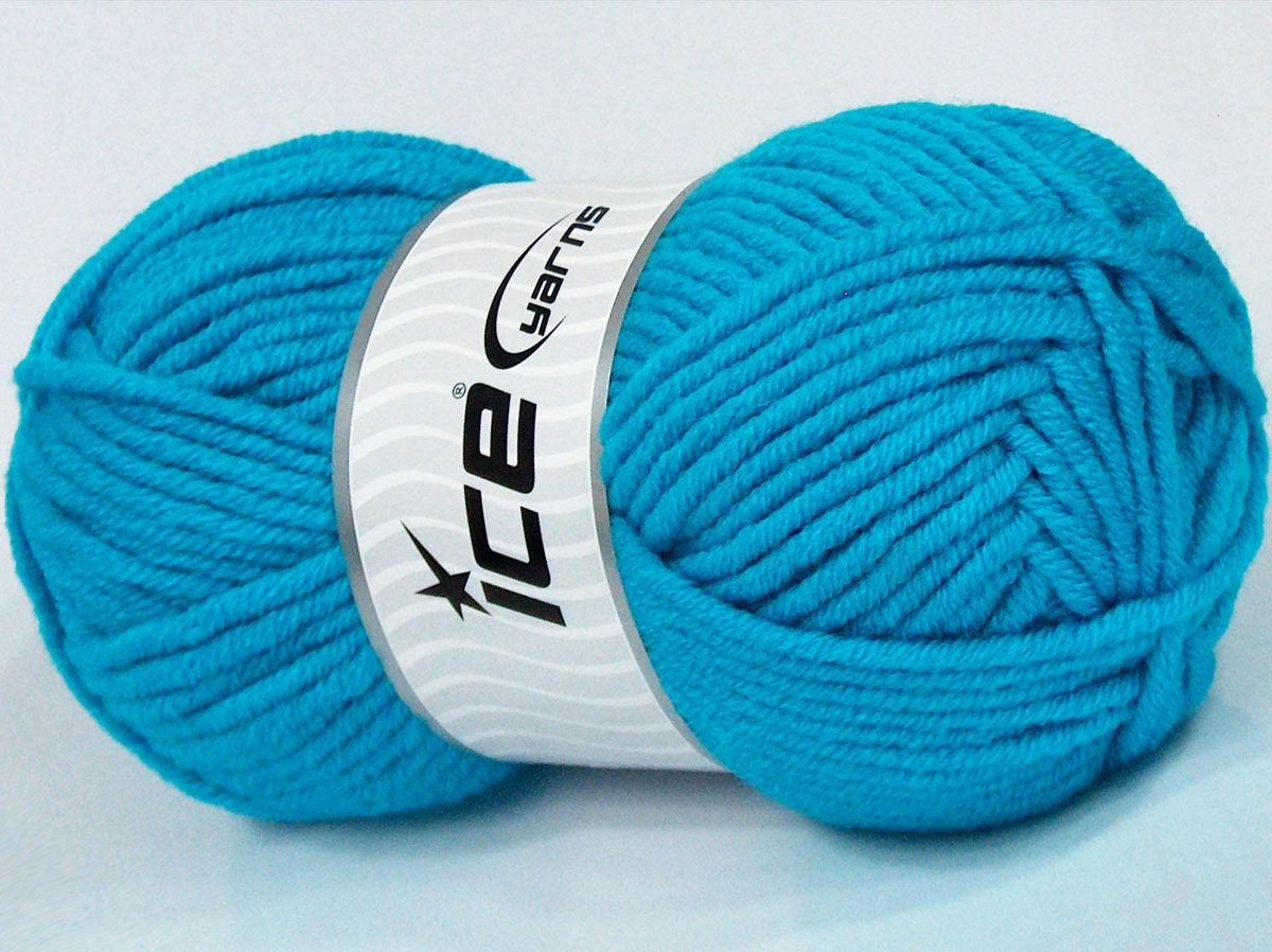 Wool Superbulky Turquoise fnt2-72010