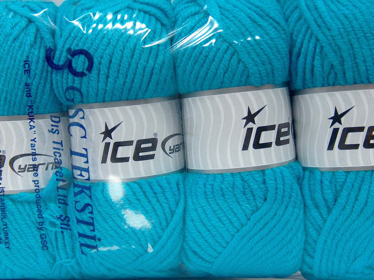 Wool Superbulky Turquoise fnt2-72010