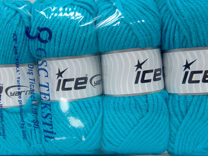 Wool Superbulky Turquoise fnt2-72010