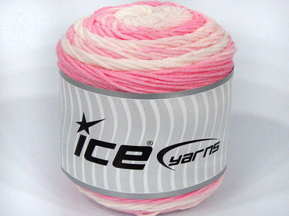 Cakes Blues Baby Pink Shades, White fnt2-72013