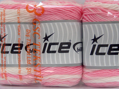 Cakes Blues Baby Pink Shades, White fnt2-72013