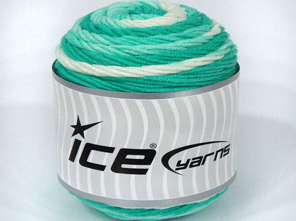 Cakes Blues Baby Green Shades, White fnt2-72019