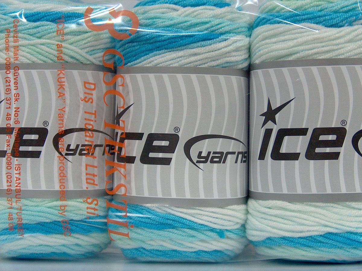 Cakes Blues Baby Baby Blue, White, Mint Green fnt2-72020