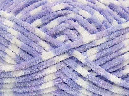 Chenille Baby Colors Lilac, White fnt2-72098