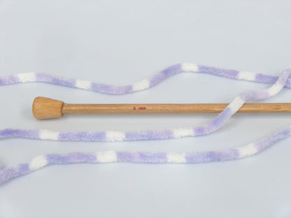 Chenille Baby Colors Lilac, White fnt2-72098