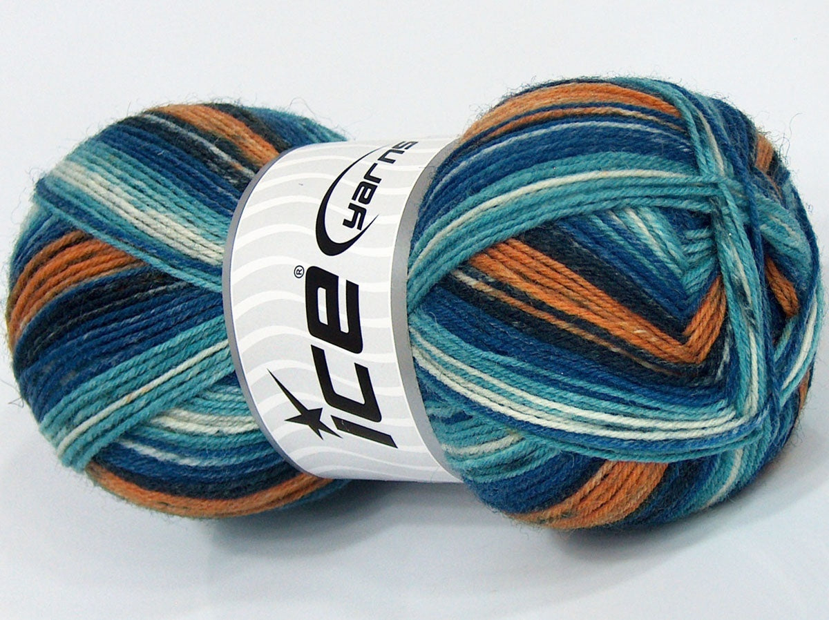 Smart Sock Blue Shades, Camel fnt2-72113