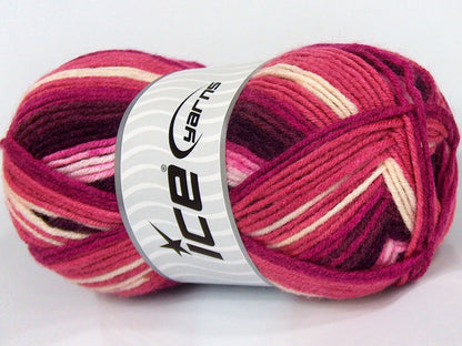 Nice Baby Pink Shades, Burgundy, Cream fnt2-72115