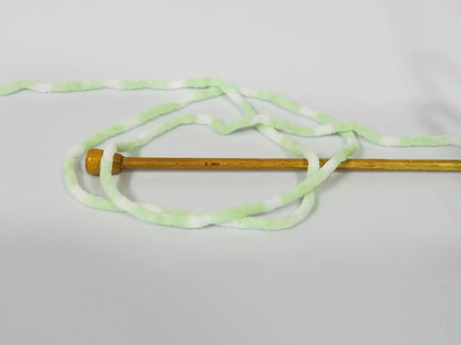 Chenille Baby Colors Mint Green, White fnt2-72760