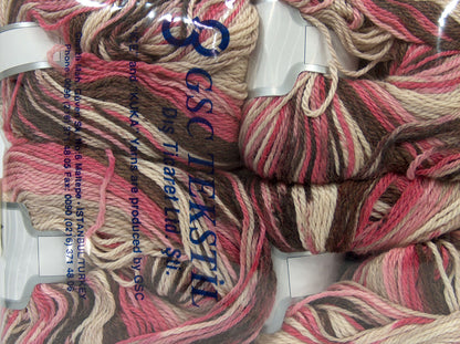 Alpaca Light Magic Pink Shades, Brown, Cream fnt2-73060