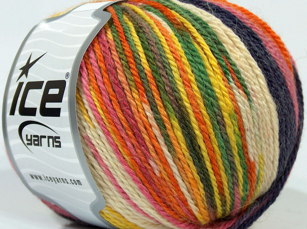 Alpaca Light Magic Lilac, Orange, Gold, Green fnt2-73062