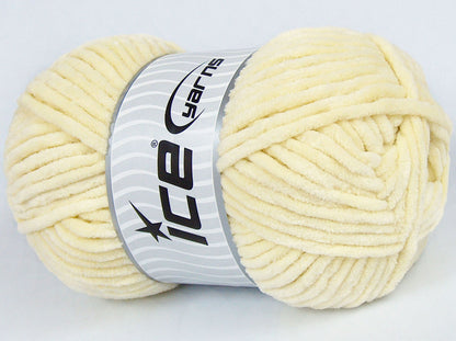 Velvet Chenille Light Yellow fnt2-73475