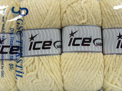 Velvet Chenille Light Yellow fnt2-73475