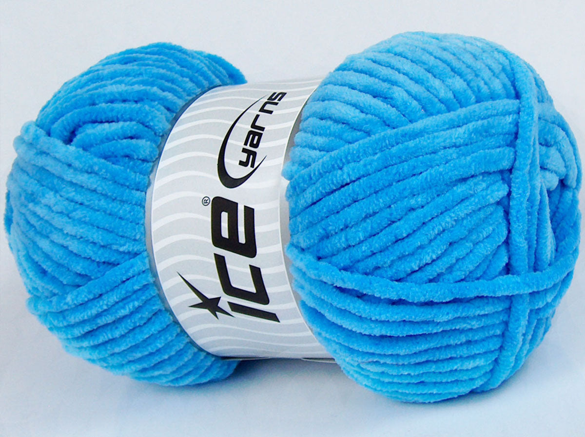 Velvet Chenille Light Blue fnt2-73480