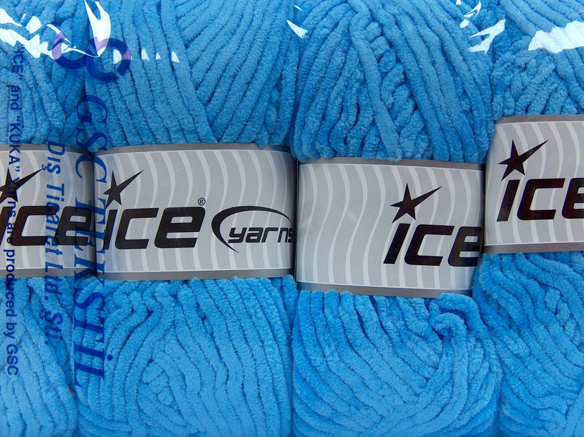 Velvet Chenille Light Blue fnt2-73480