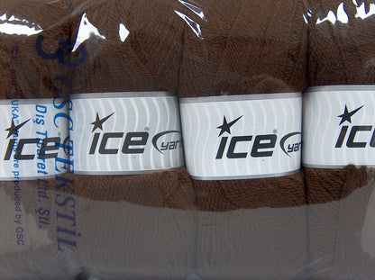 Ice Yarns Gonca – Kastanie – 100 % Acryl