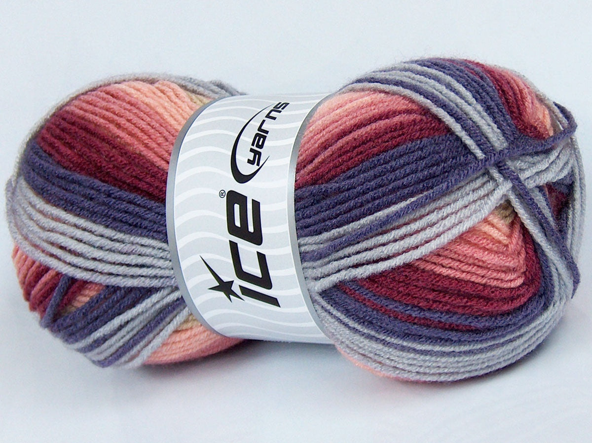 Nice Baby Salmon, Camel, Purple, Light Grey, Burgundy fnt2-73623