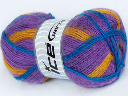 Madonna Purple, Teal, Gold, Blue fnt2-73674