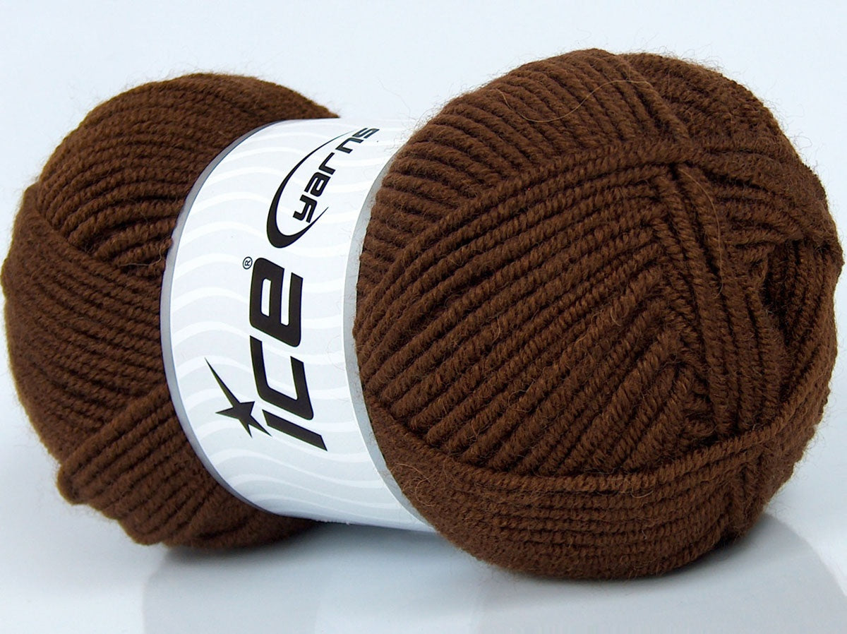 Classic Wool Worsted Brown fnt2-73791