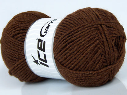 Classic Wool Worsted Brown fnt2-73791