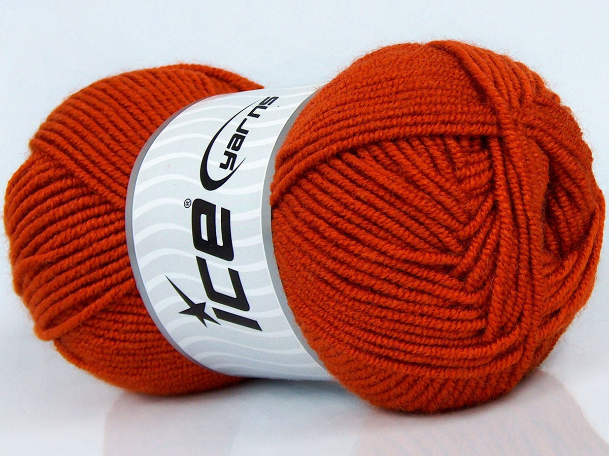 Classic Wool Worsted Dark Orange fnt2-73796
