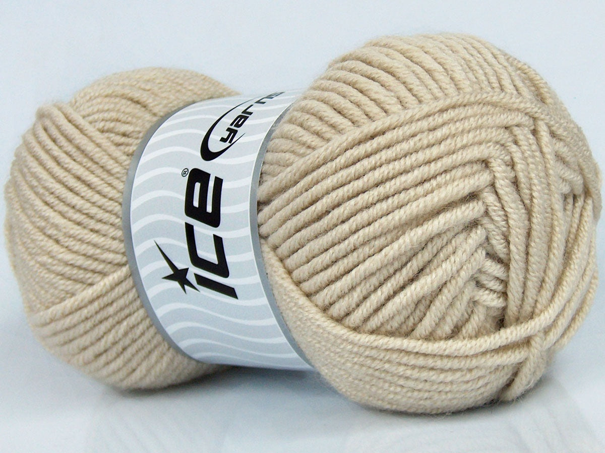 Classic Wool Bulky Light Beige fnt2-73809