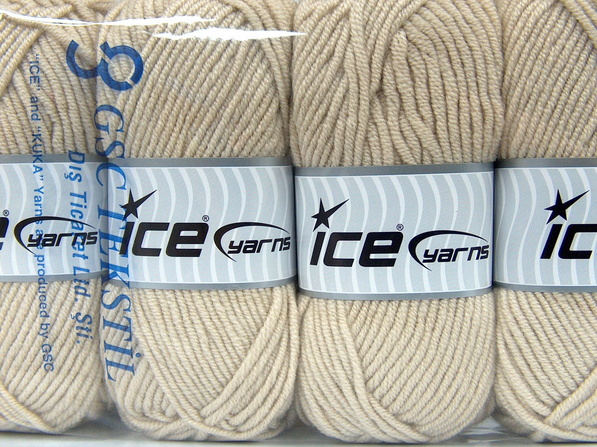 Classic Wool Bulky Light Beige fnt2-73809