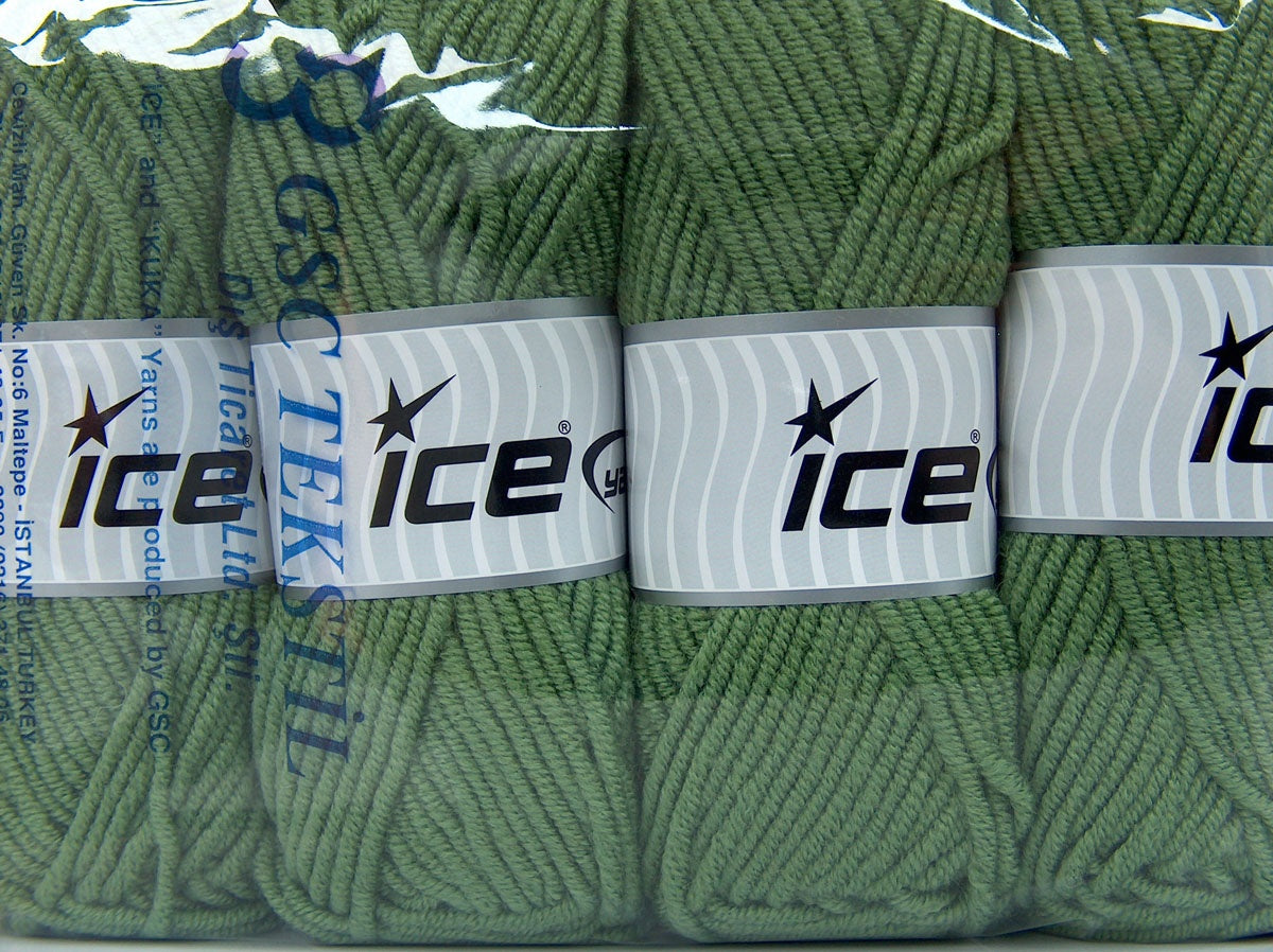Classic Wool Bulky Light Hunter Green fnt2-73819