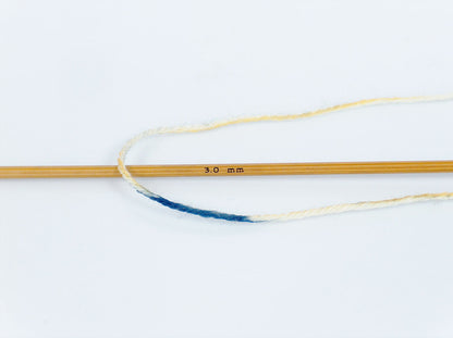 Baby Superwash Merino Print Blue Shades, Gold Shades, Cream fnt2-73904