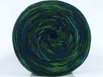 Cakes Sock Green Shades, Turquoise fnt2-73959