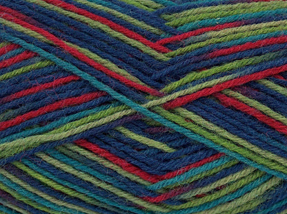 SockenWolle Green Shades, Purple, Navy, Red, Turquoise fnt2-73968