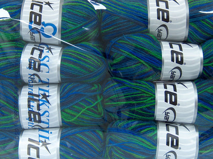 SockenWolle Green Shades, Blue Shades fnt2-73973