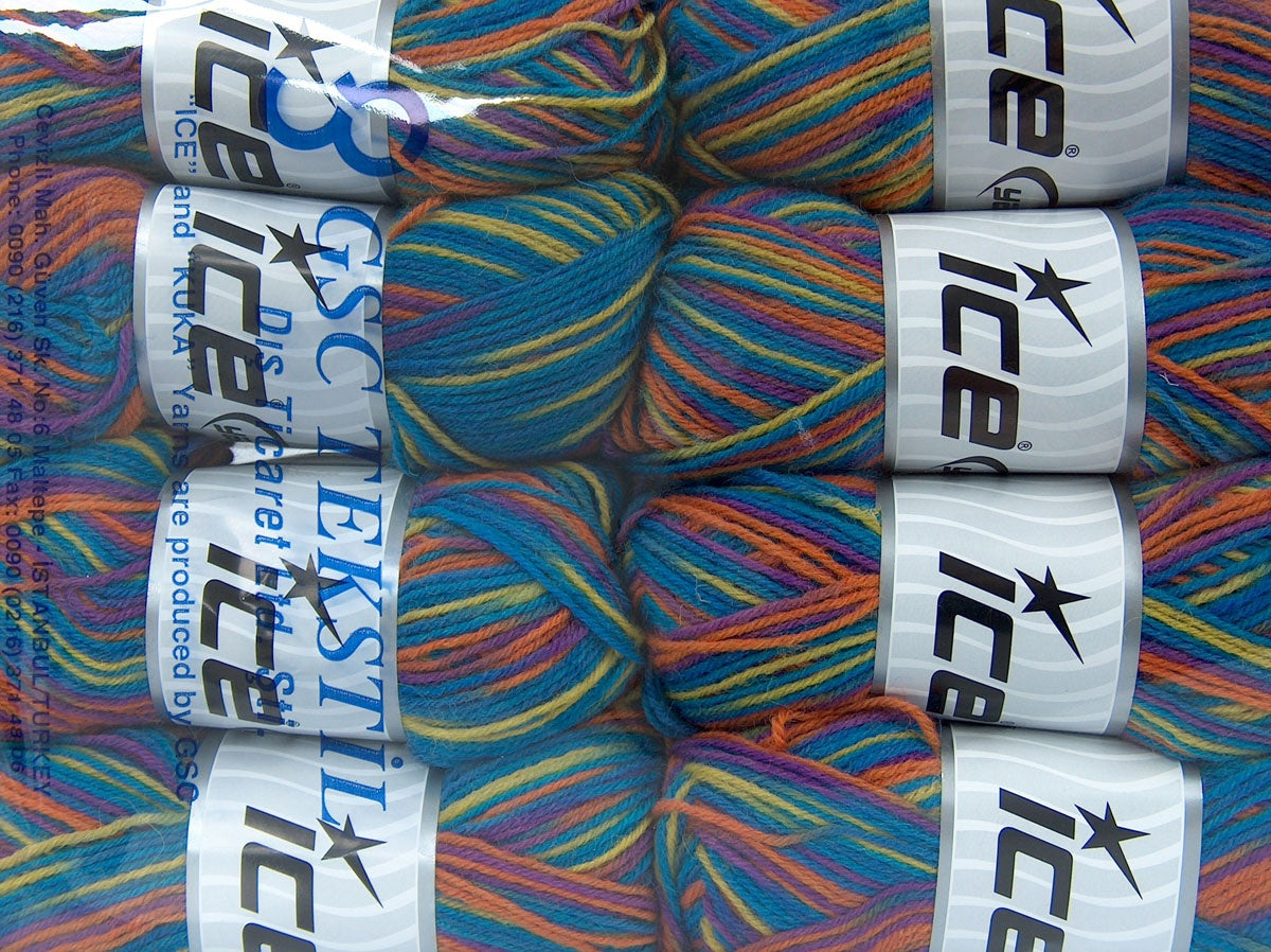 SockenWolle Rainbow fnt2-73976