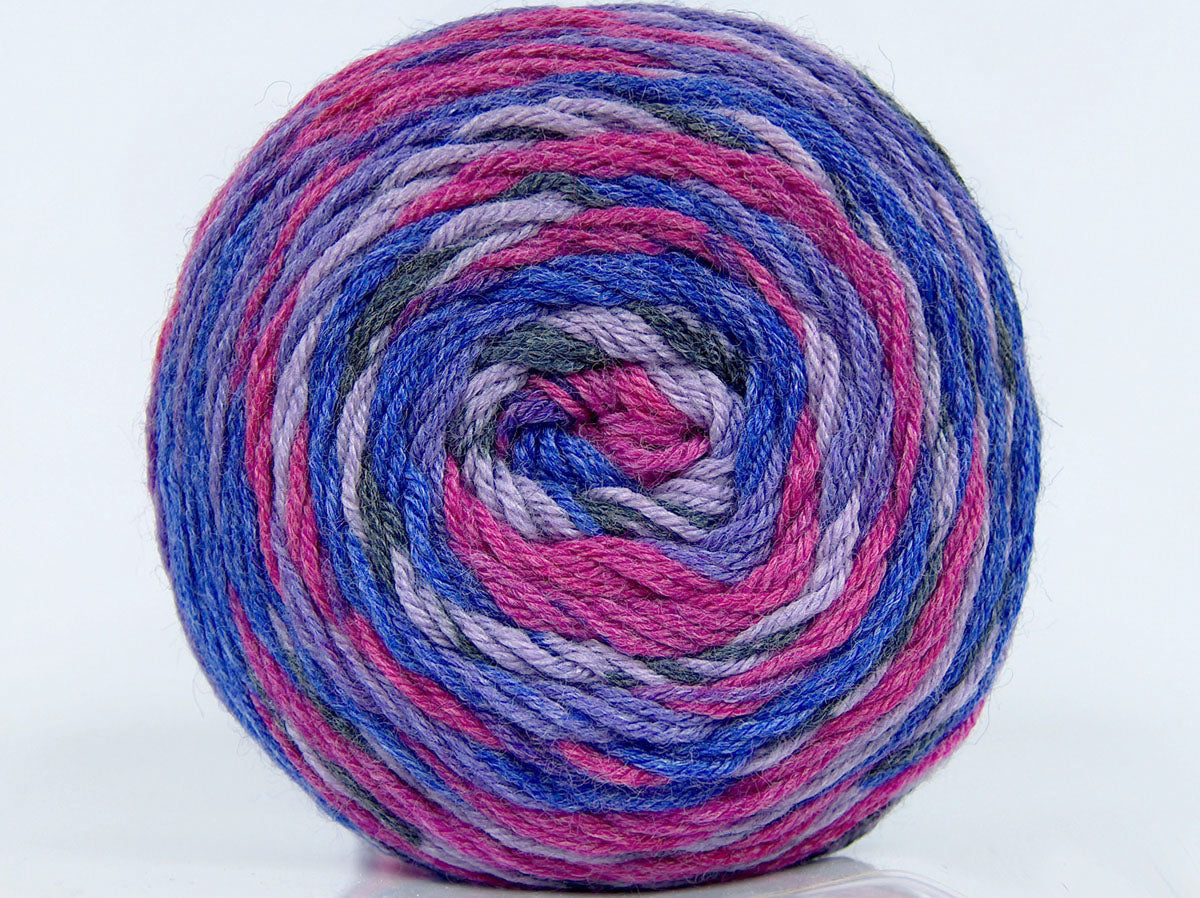 Silk Bamboo Sock Lilac Shades,  Fuchsia, Black fnt2-74174