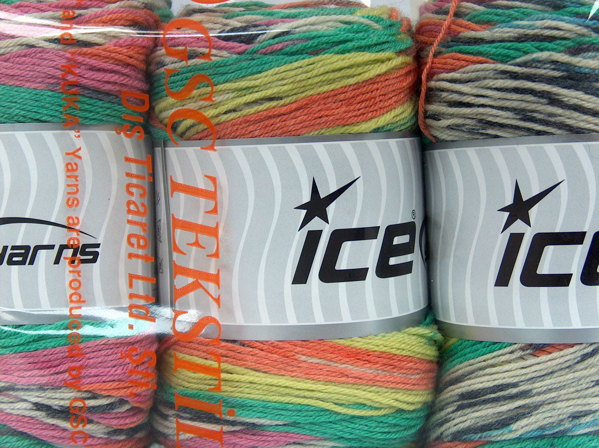 Silk Bamboo Sock Rainbow fnt2-74177